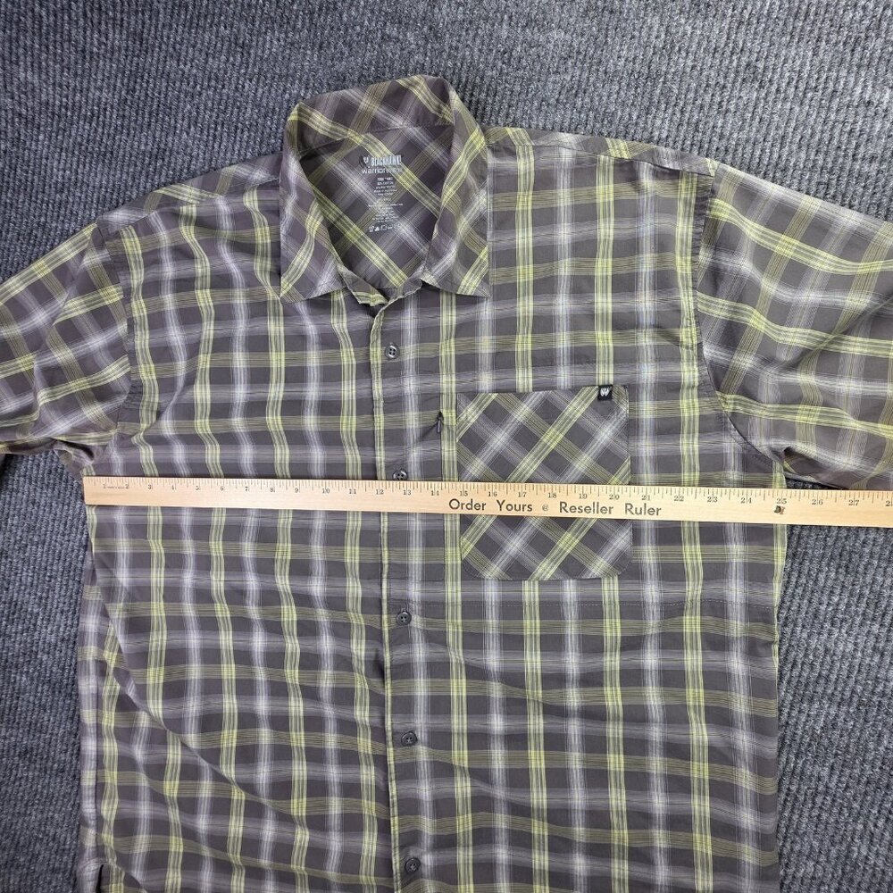 Blackhawk Warrior Wear Shirt Mens XL Brown Plaid Button Up Tactical Outdoor Work - Picture 11 of 13